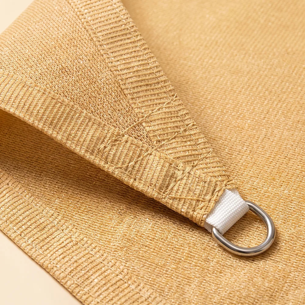 Sonnensegel Dreieck Beige – Bild 2