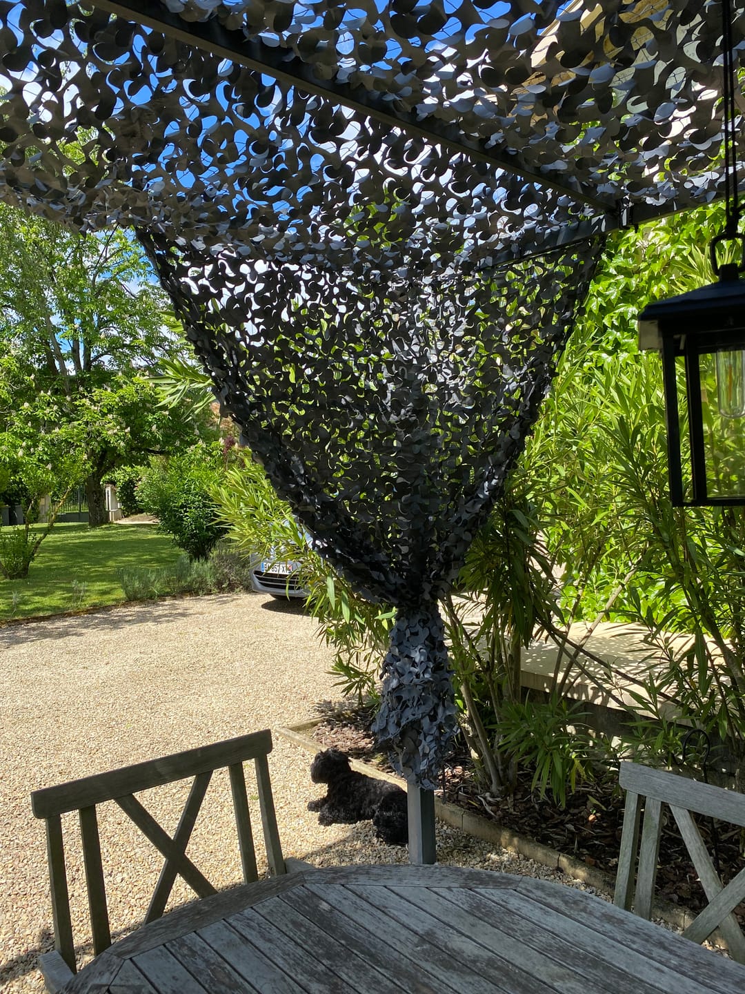 Tarnnetz Vorhang – Bild 5