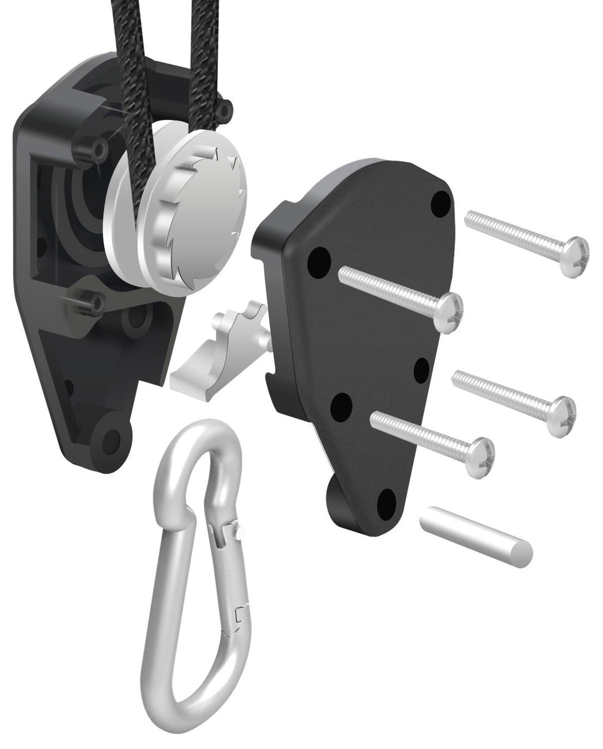 Spannseil mit Ratsche für Sonnensegel (4er-Set) – Bild 8