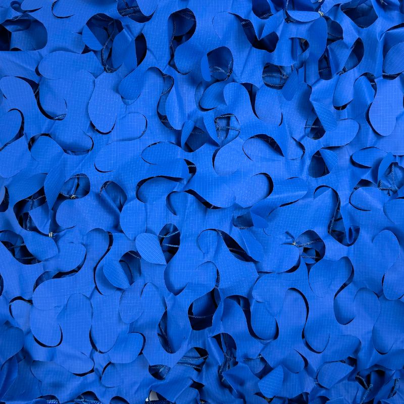 Tarnnetz Sonnensegel Dreieck Blau – Bild 9