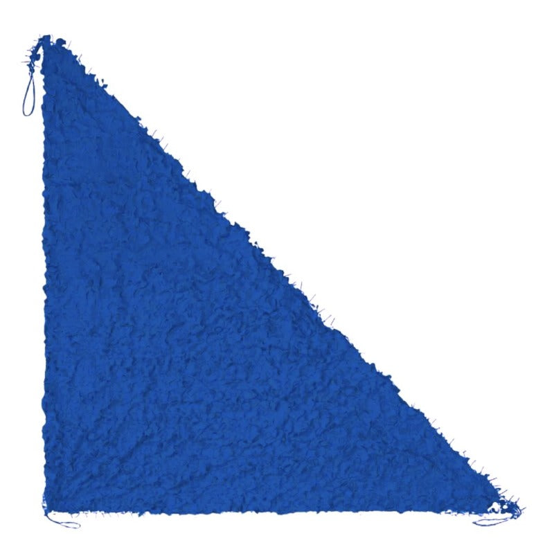 Tarnnetz Sonnensegel Dreieck Blau – Bild 6