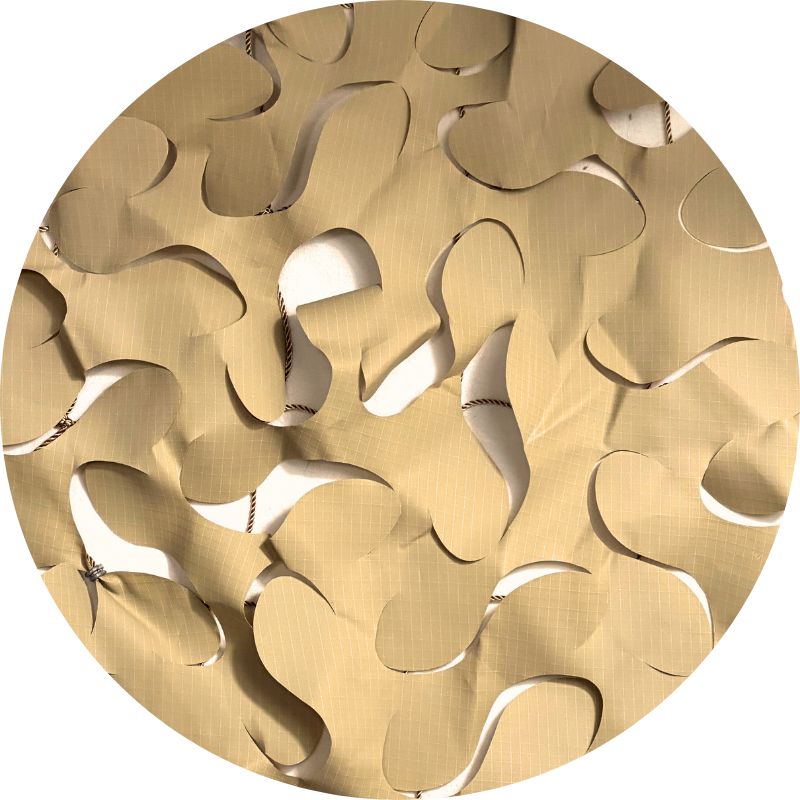 Tarnnetz Sonnensegel Beige – Bild 8