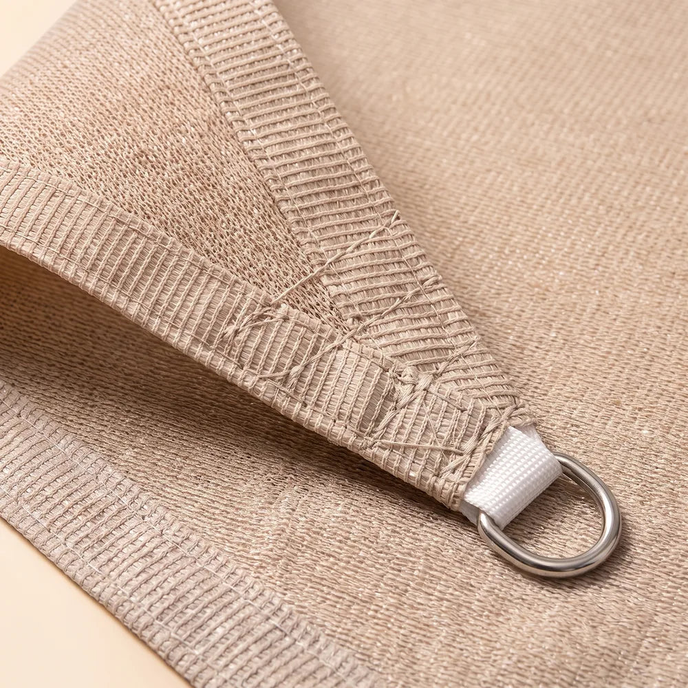 Sonnensegel Dreieck Taupe – Bild 2
